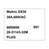 Meltric 26-31143-32M PLUG 26-31143-32M